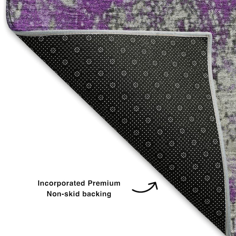 Premium Washable Super Soft Chic Abstract Mayfield Rug