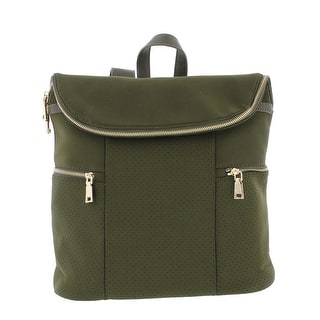 Urban Expressions Handbags Our Best Clothing Shoes Deals Urban Expressions Womens Round Flap Backpack Neoprene Vegan Trim Large