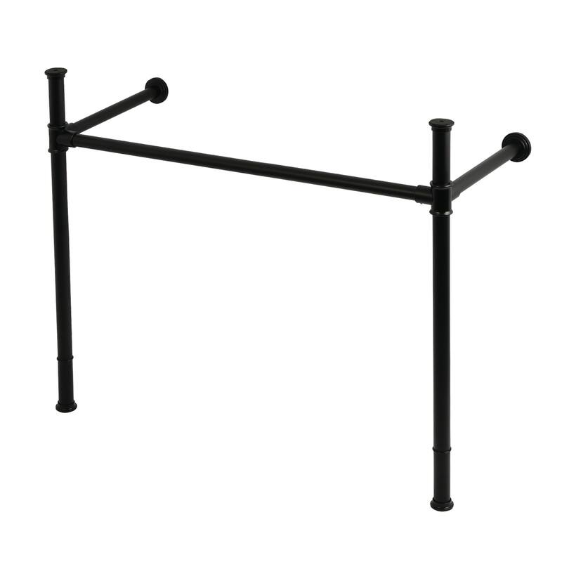 Kingston Brass VPB3641 Fauceture 41" Stainless Steel Console Stand - Matte Black