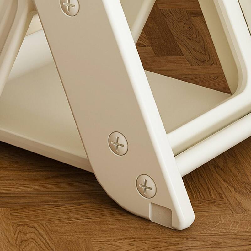 Multi Functional Growing Up Dining Chair,Adjustable Height Toddler Tower,Five-Point Seat Belts And A Movable Large Dinner Plate