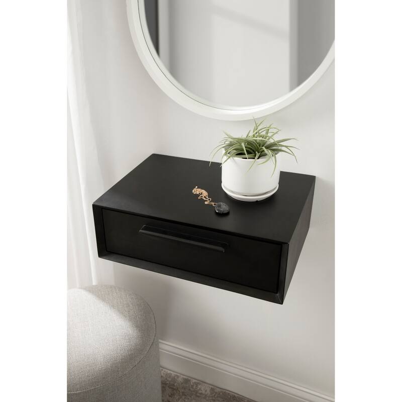 Kate and Laurel McCutcheon Wood Storage Shelf