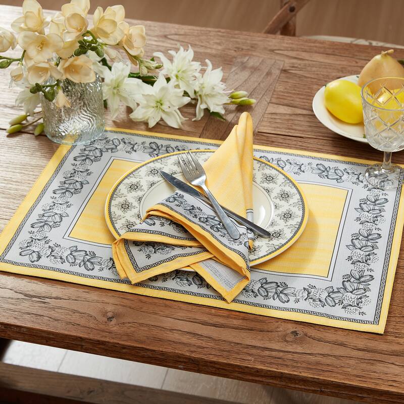 Villeroy & Boch Audun Stain and Water Resistant Placemats, Set of 4