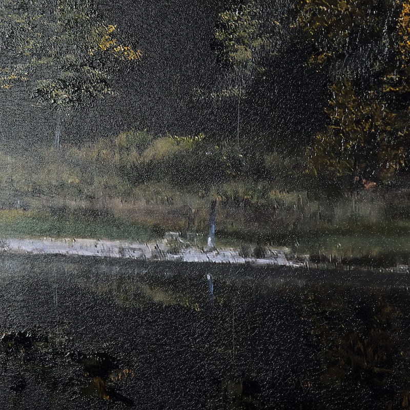 Water's Reflection II Framed Art Print