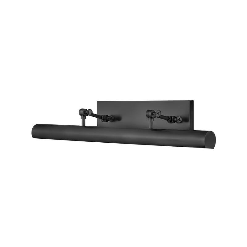 Hinkley Lighting 43013 Stokes 2 Light 6" Tall Wall Sconce - Black