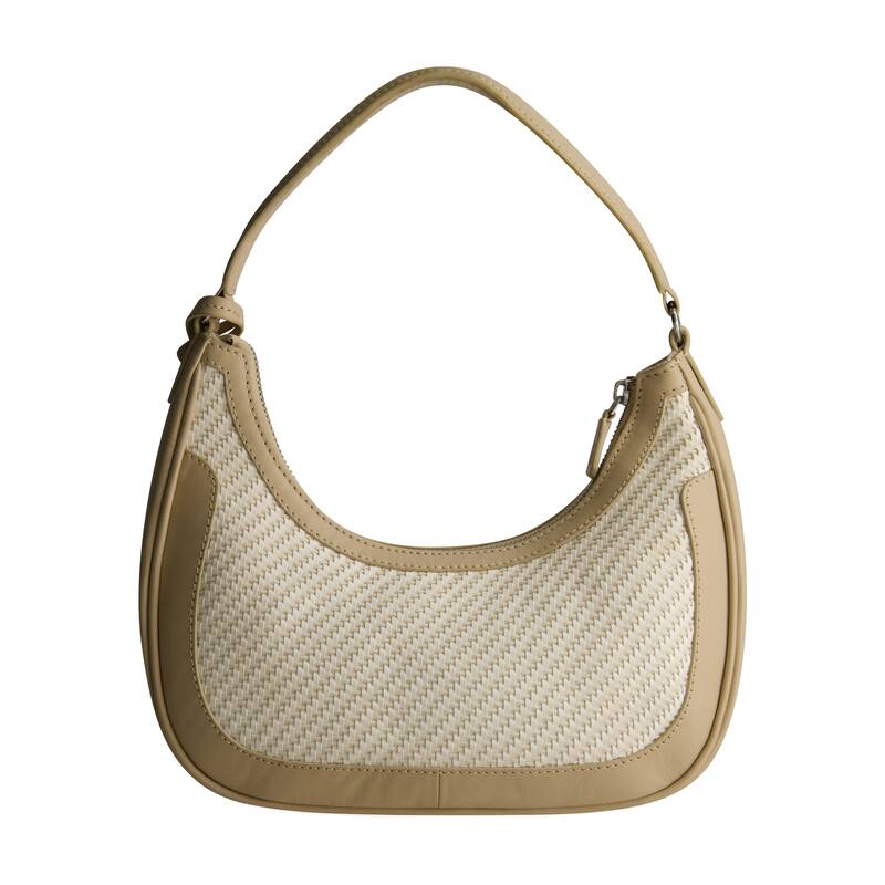 Tommy Bahama Soft Woven Zip-Top Hobo