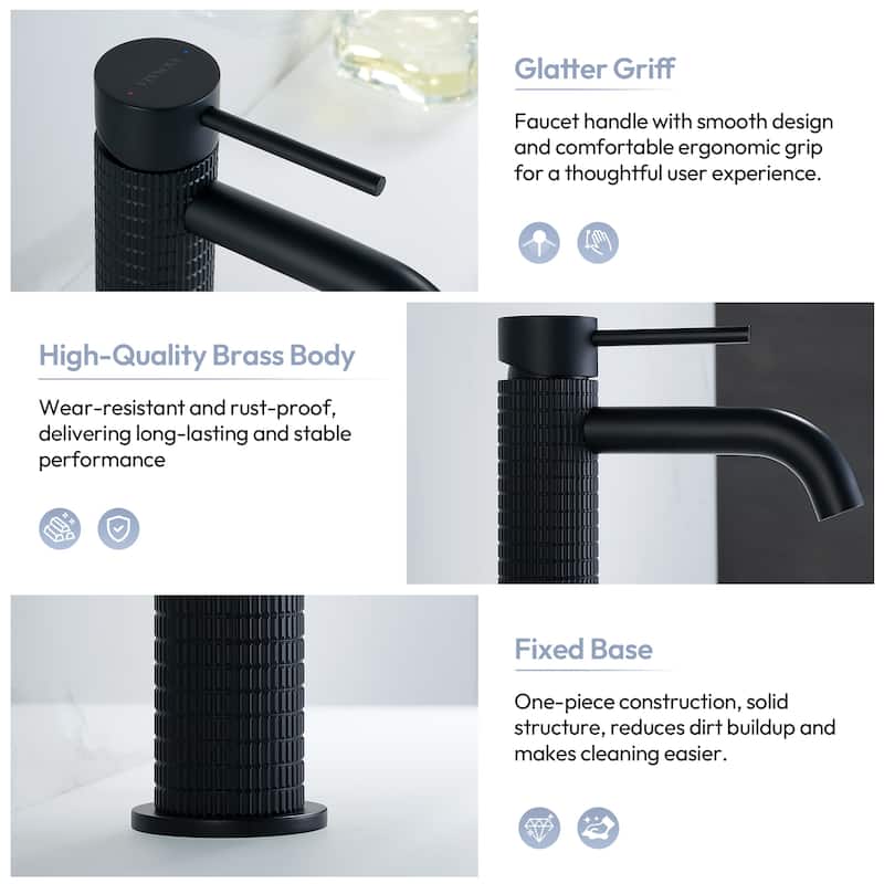 Mendavia Single-Handle Basin Bathroom Faucet