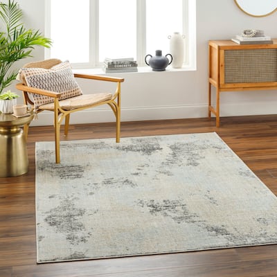 Livabliss Bitlis Faded Abstract Area Rug