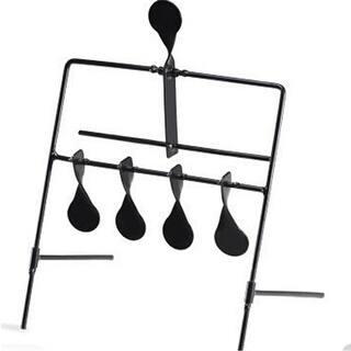 3 Cibles Acier 4 Cm Pour Entraînement Tir Catapulte - Bullseye Argenté