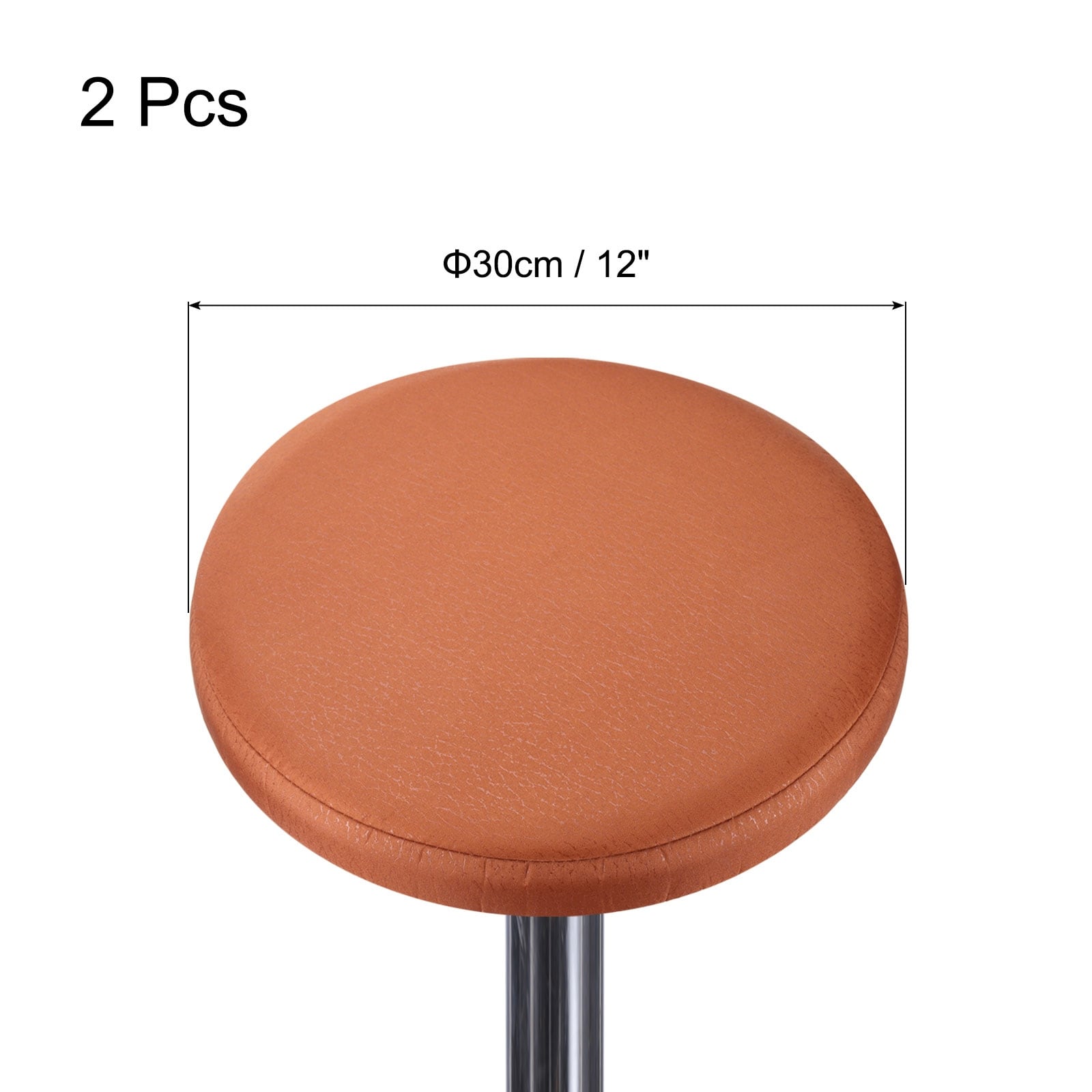2pcs Bar Stool Cushions, Round Bar Stool Cover Seat Cushion