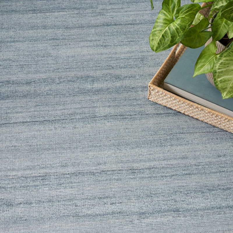 Nourison Washable Essentials Indoor Solid Area Rug