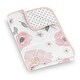 preview thumbnail 3 of 4, Sweet Jojo Designs Blush Pink Grey Watercolor Floral Pink Girl Toddler Weighted Blanket 5lbs for Kids Polka Dot Boho Bohemian