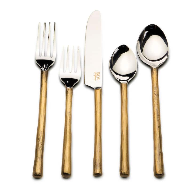INOX Camellia Flatware 20 Pc. Place Setting (Serves 4)