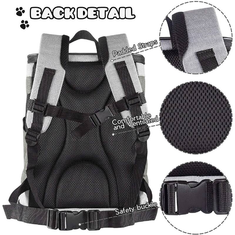 JesPet Soft Deluxe Backpack Pet Carrier