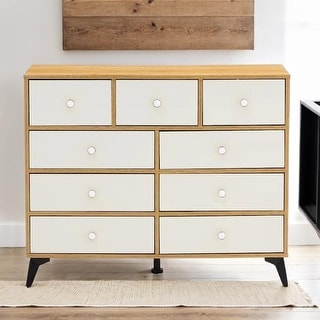 Versatile Design 9 Drawers Spacious Storage Dressers