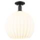 Option Matte Black / White Venetian
