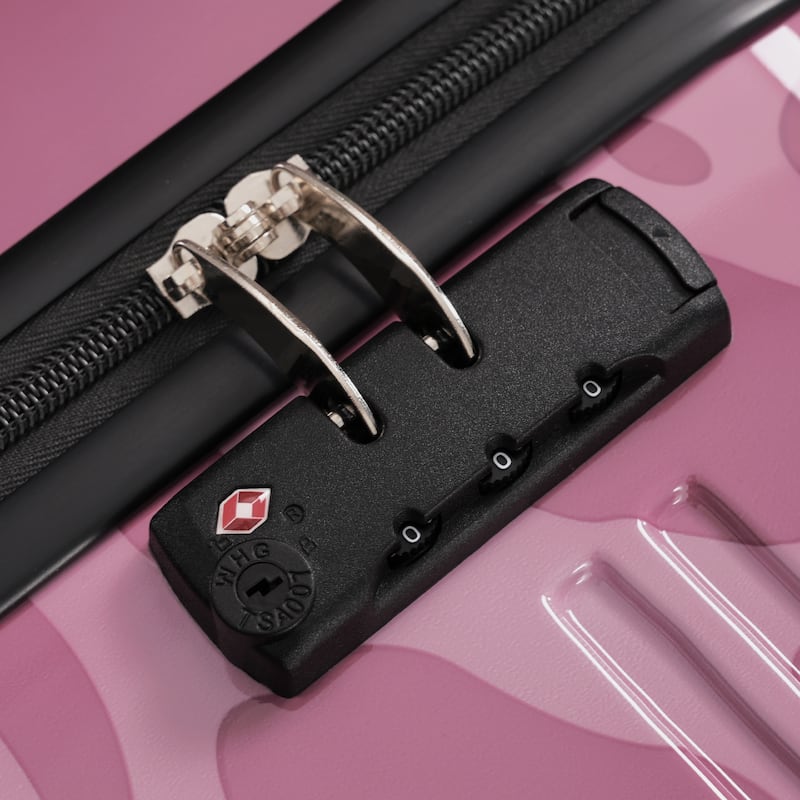 Modern 3 Piece Lightweight Durable Luggages Set, ABS+PC Hardshell Carry on Spinner Suitcases with TSA Lock for Travel, 20"24"28"