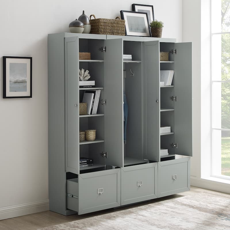 Crosley Harper 3Pc Entryway Set - 16.38"x66"x74"