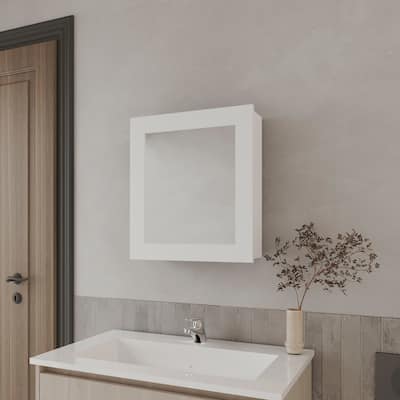 Payson Medicine Cabinet in Melamine With Included Mirror