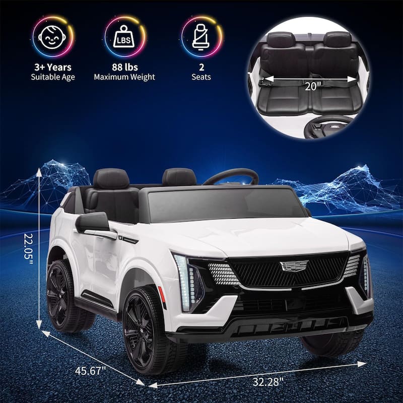 2 Seater Ride on Car for Kids 24V Electric Car Toy