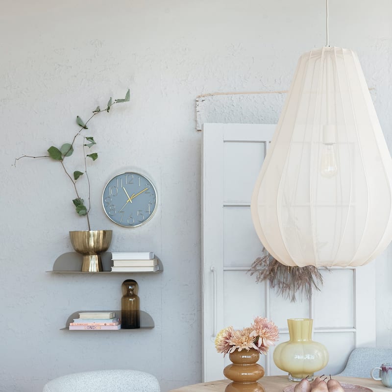 Hanging Cocoon Fabric Pendant Lamp