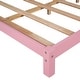 preview thumbnail 26 of 34, Full Size Kids Bed Wood Platform Bed with House-shaped Headboard , Gray