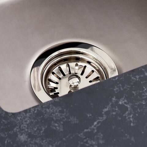 Polished Nickel 3.5-inch Basket Strainer