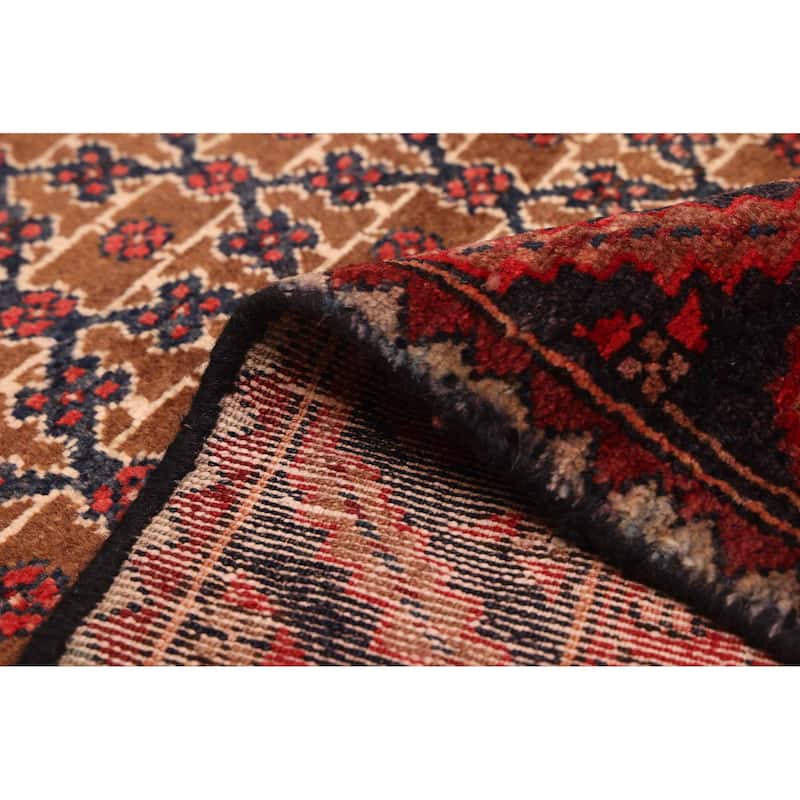 ECARPETGALLERY Hand-knotted Andelz Brown Wool Rug - 3'3 x 10'2