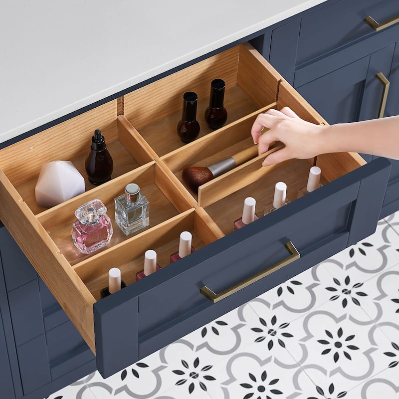 Miseno MV-TAHO72-15VKC Tahoe 72" Free Standing Double Basin Vanity Set