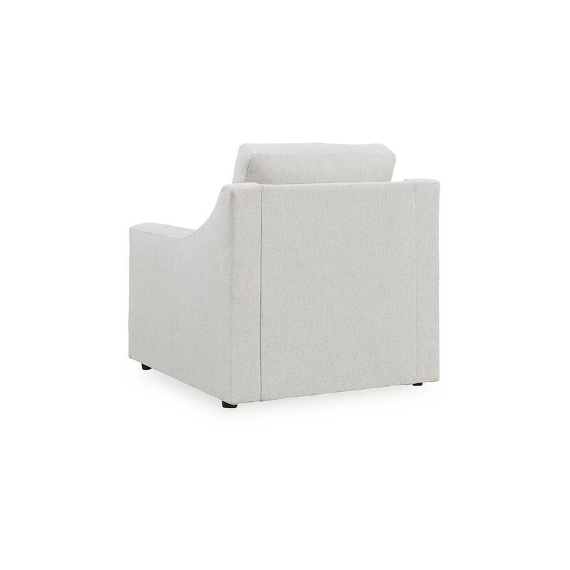 Signature Design by Ashley Maitelynn White Chair - 36"W x 40"D x 37"H