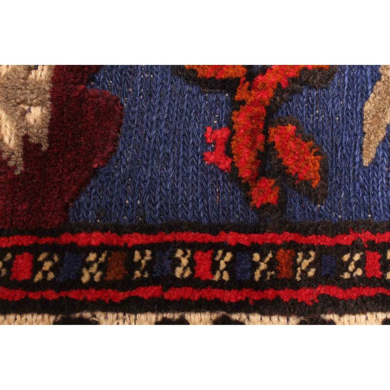 ECARPETGALLERY Hand-knotted Teimani Beige Wool Rug - 2'11 x 4'5