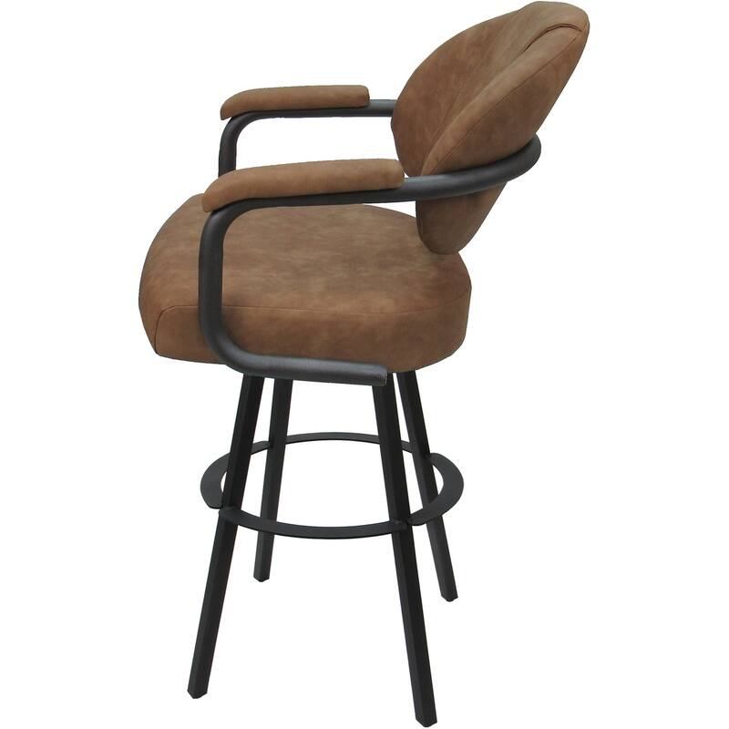 Swivel Metal Bar Stool M-70 on Warren Base