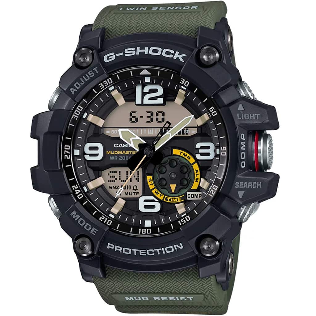 Casio Men's Master of G-Land G-Shock Mudmaster Black Dial Watch - GG1000-1A3 - One Size