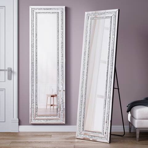 KOHROS Modern Accent Floor Mirror