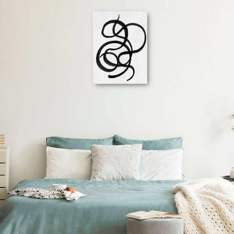 Scribbles III By Studio Arts Canvas Art Print