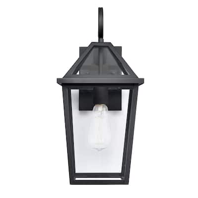 Millennium Lighting Eston 1 Light Outdoor Wall Sconce in Powder Coat Black