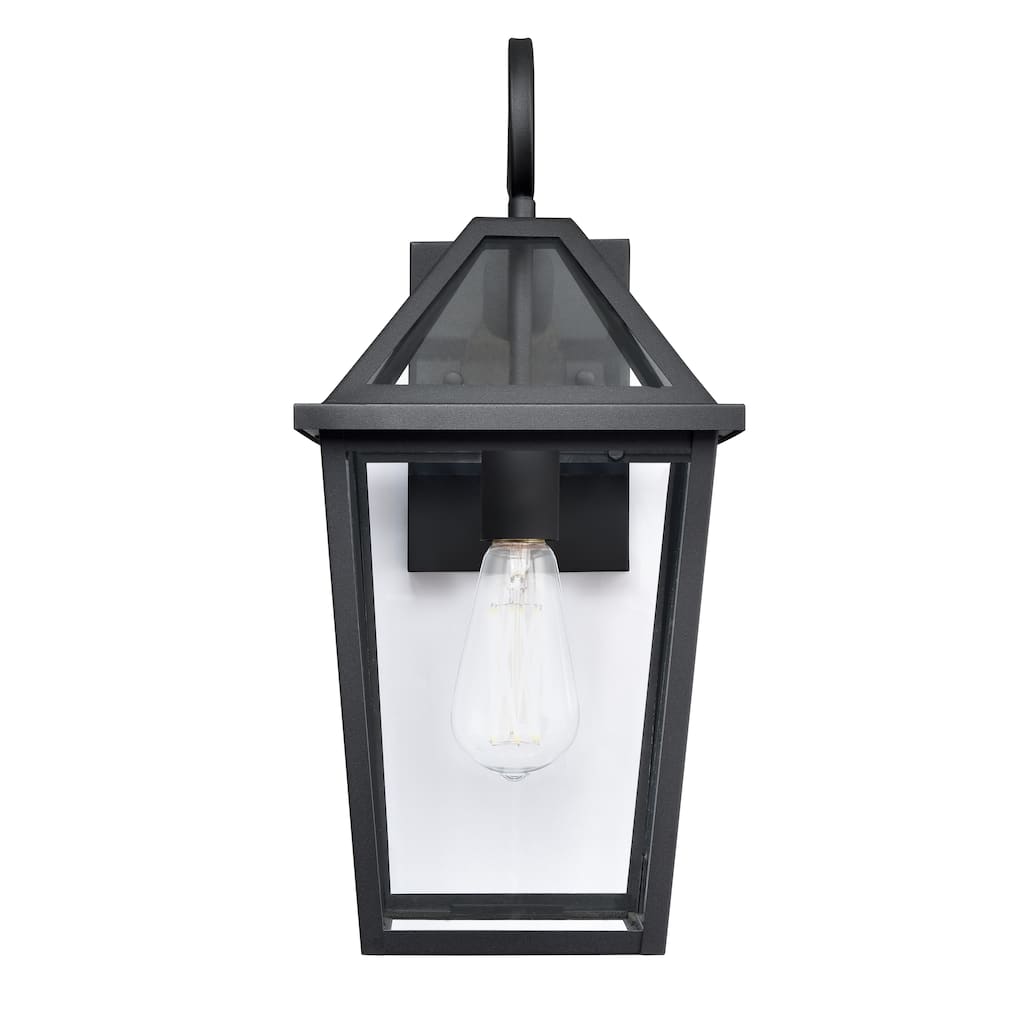 Millennium Lighting Eston 1 Light Outdoor Wall Sconce in Powder Coat Black