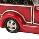 preview thumbnail 12 of 14, Glitzhome LED Lighted Red Truck Christmas Table Decor - 11"l*5.2"w*6"h