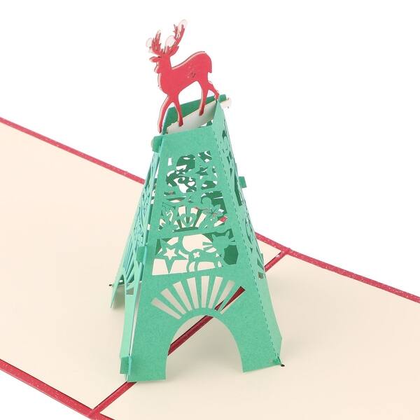 Shop Feast Paper Eiffel Tower Design Decoration 3d Celebrating