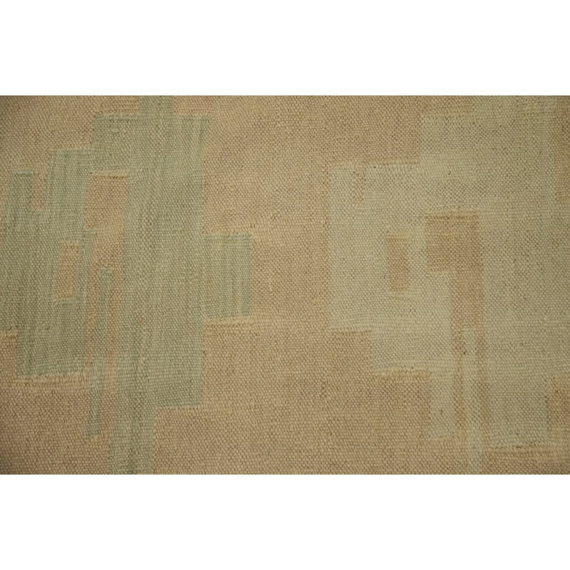Hand Woven Oriental 100% Wool Carpet Southwestern Tribal Multi-Colored Kilim Area Rug - 9' 9'' X 8' 3''