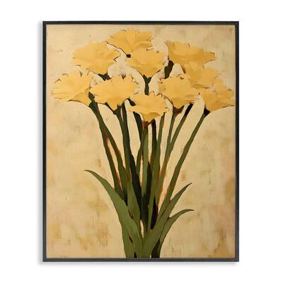 Stupell Hand Picked Daffodils Framed Giclee Art Design By Franklyn Gregory