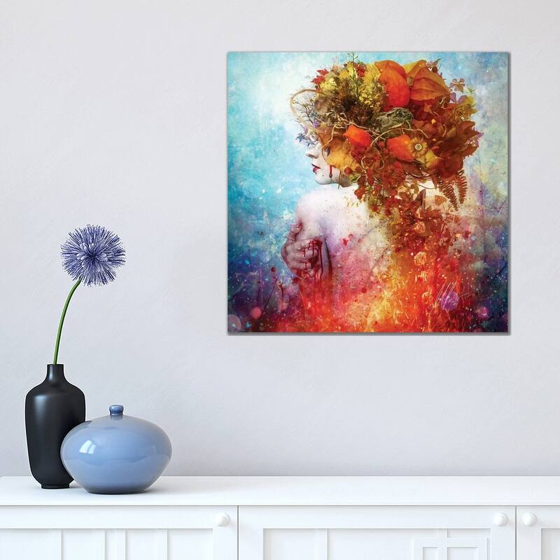 iCanvas "Compassion" by Mario Sanchez Nevado Canvas Print - 18x18x1.5