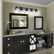 preview thumbnail 10 of 182, 2/3/4-Light Modern Bathroom Crystal Vanity Light Wall Sconces