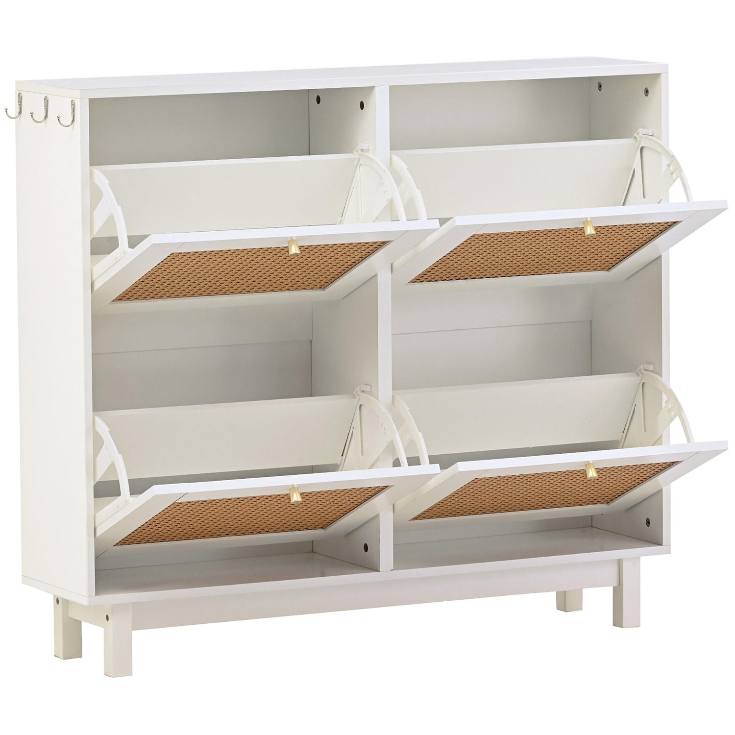 https://ak1.ostkcdn.com/images/products/is/images/direct/1bffe20f0d1defcd545d19eca1dbd3c67ec276f4/Shoe-Cabinet-with-4-Flip-Drawers%2C2-Tier-Shoe-Storage-Organizer.jpg