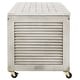 preview thumbnail 7 of 11, SAFAVIEH Outdoor Elina 47.2-Inch Grey Wash Cushion Storage Box - 47.2" x 17.7" x 18.9"