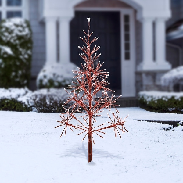 Outdoor artificial christmas trees with lights online