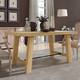 Wood Dining Table, Kitchen Furniture Rectangular Table - Natural