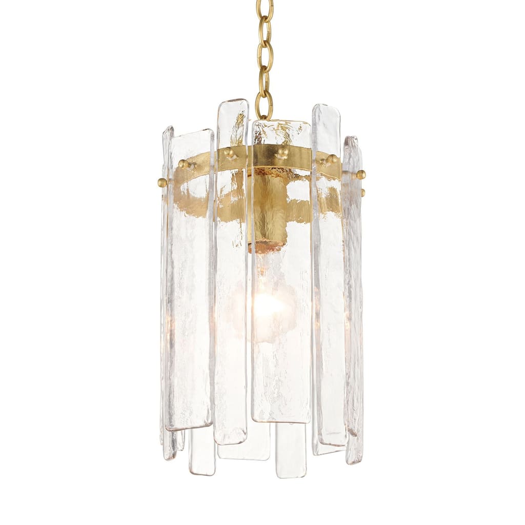 Maxim 21831AG Warren 8&quot; Wide 1 Light Mini Pendant