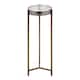 Kate and Laurel Aguilar Glam Drink Table - 8x8x23