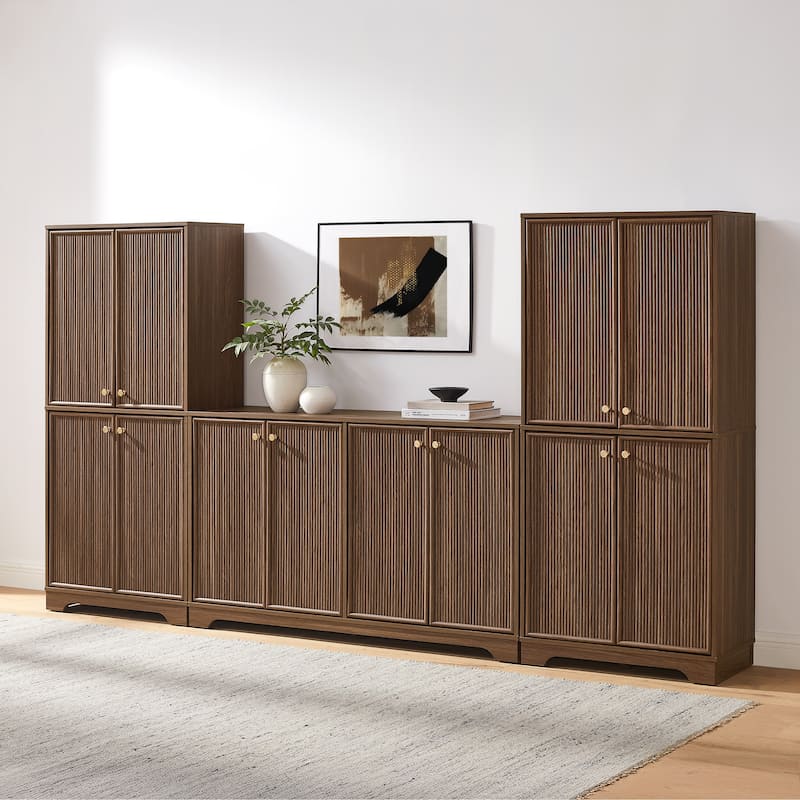 Crosley Naomi 3-Piece Entertainment Center
