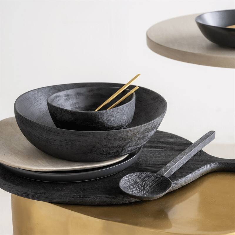 Spoon Smoked Wood - Black